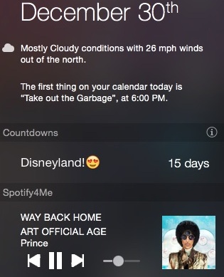 Is There A Spotify Widget For Mac